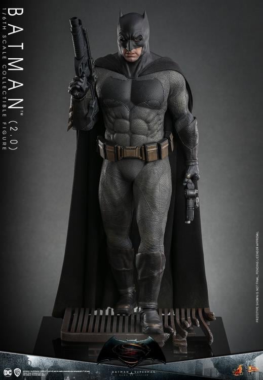 Batman v Superman: Dawn of Justice MMS732 Batman (Ver.2) Deluxe 1/6th Scale Collectible Figure Gallery Image 3