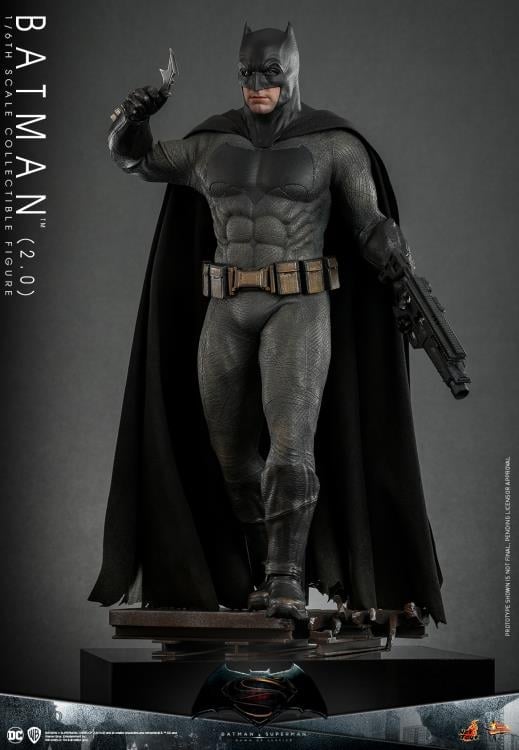 Batman v Superman: Dawn of Justice MMS732 Batman (Ver.2) Deluxe 1/6th Scale Collectible Figure Gallery Image 5