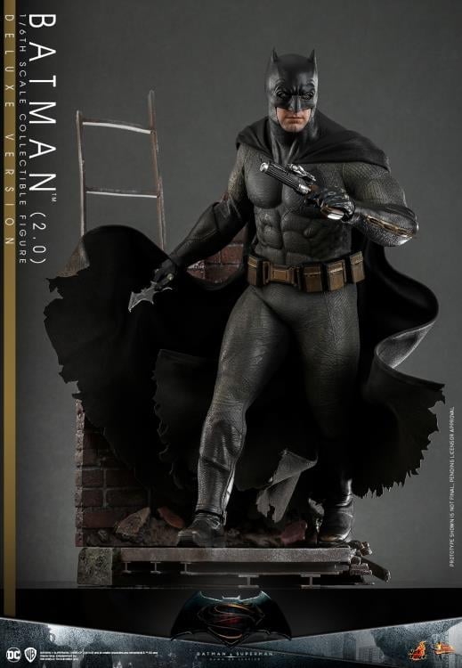 Batman v Superman: Dawn of Justice MMS732 Batman (Ver.2) Deluxe 1/6th Scale Collectible Figure Gallery Image 8