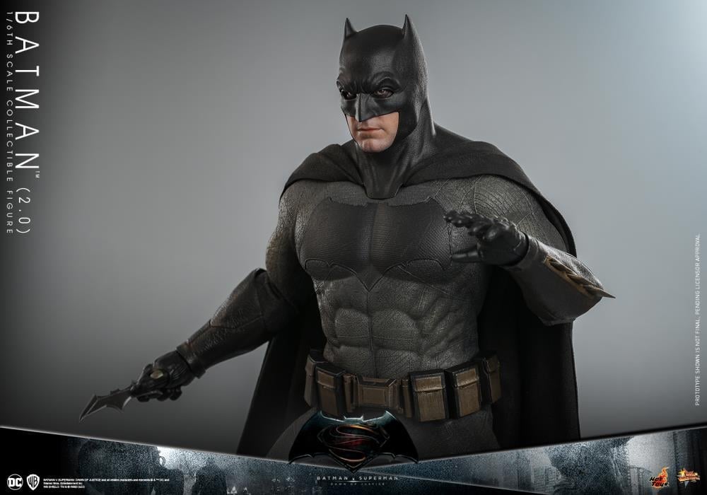 Batman v Superman: Dawn of Justice MMS732 Batman (Ver.2) Deluxe 1/6th Scale Collectible Figure Gallery Image 15