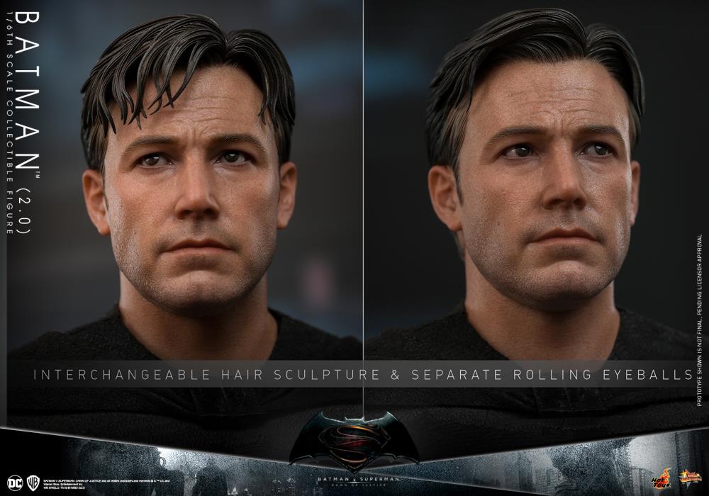 Batman v Superman: Dawn of Justice MMS732 Batman (Ver.2) Deluxe 1/6th Scale Collectible Figure Gallery Image 22
