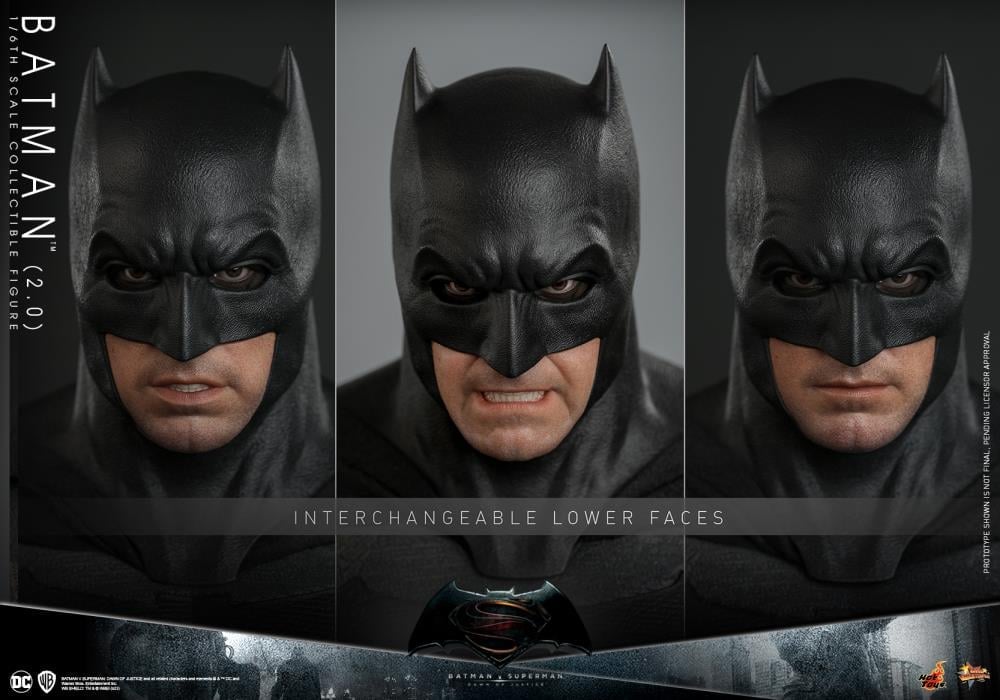 Batman v Superman: Dawn of Justice MMS732 Batman (Ver.2) Deluxe 1/6th Scale Collectible Figure Gallery Image 23