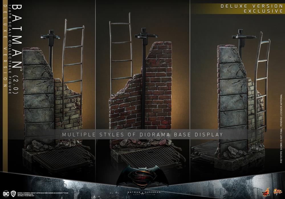 Batman v Superman: Dawn of Justice MMS732 Batman (Ver.2) Deluxe 1/6th Scale Collectible Figure Gallery Image 28