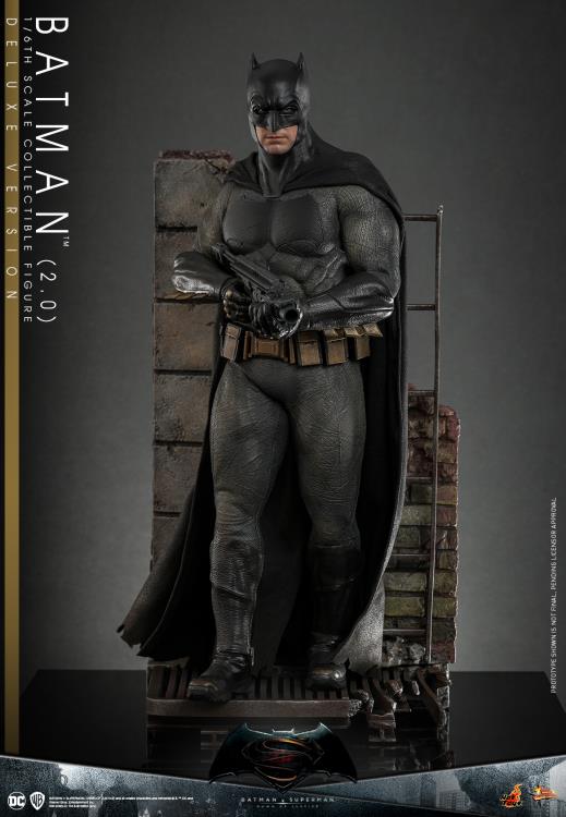 Batman v Superman: Dawn of Justice MMS732 Batman (Ver.2) Deluxe 1/6th Scale Collectible Figure Gallery Image 9