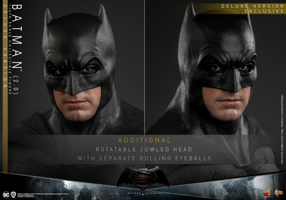 Batman v Superman: Dawn of Justice MMS732 Batman (Ver.2) Deluxe 1/6th Scale Collectible Figure Gallery Image 26