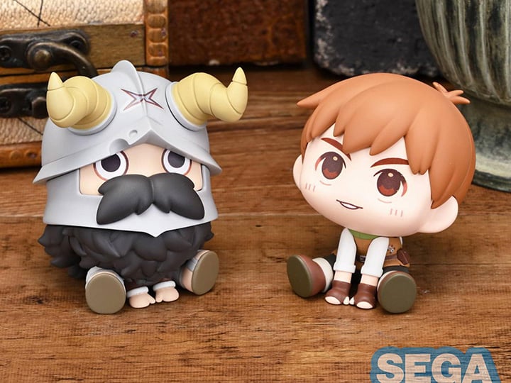 Delicious in Dungeon QyuruMe Chilchuck & Senshi Set of 2 Mini Figures Gallery Image 1