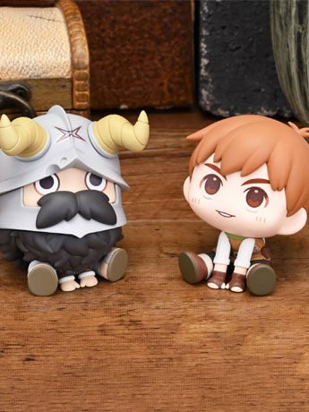 Delicious in Dungeon QyuruMe Chilchuck & Senshi Set of 2 Mini Figures Gallery Image 2