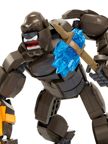 Godzilla x Kong: The New Empire Mega Construx King Kong Gallery Image 2