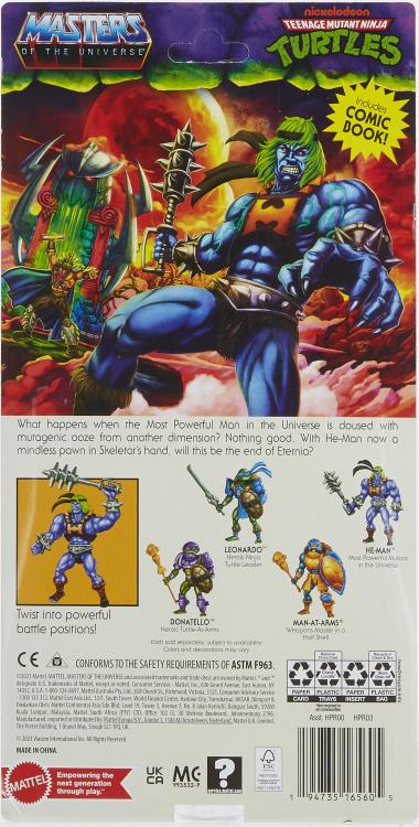 Masters of the Universe: Origins Turtles of Grayskull Mutated He-Man Gallery Image 11