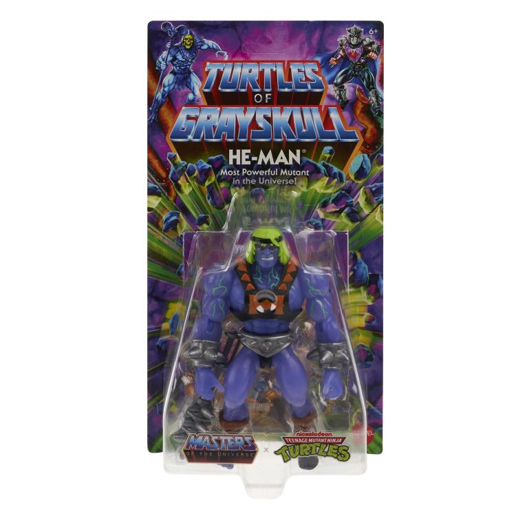 Masters of the Universe: Origins Turtles of Grayskull Mutated He-Man Gallery Image 10