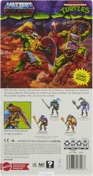 Masters of the Universe: Origins Turtles of Grayskull Man-at-Arms Gallery Image 9