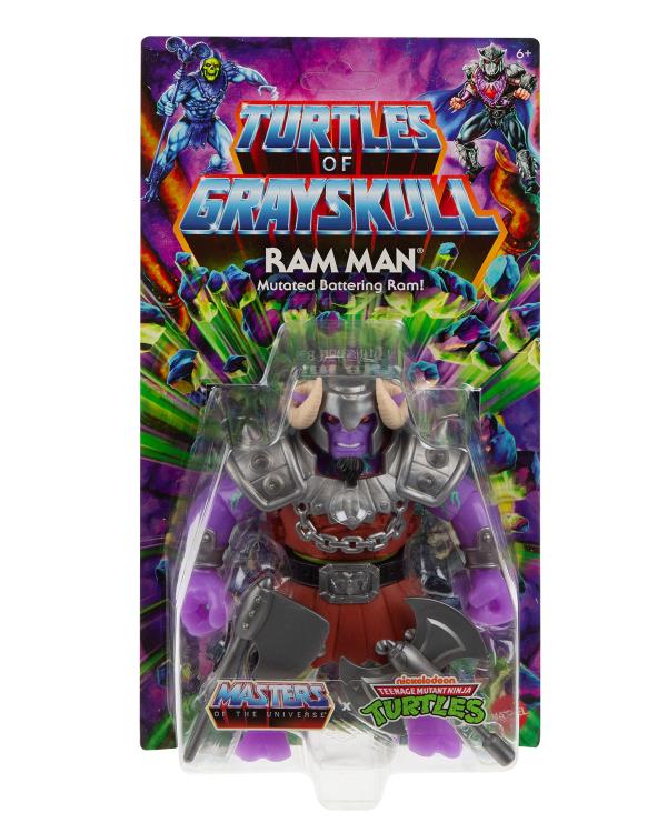 Masters of the Universe: Origins Turtles of Grayskull Ram Man (US Packaging) Gallery Image 9
