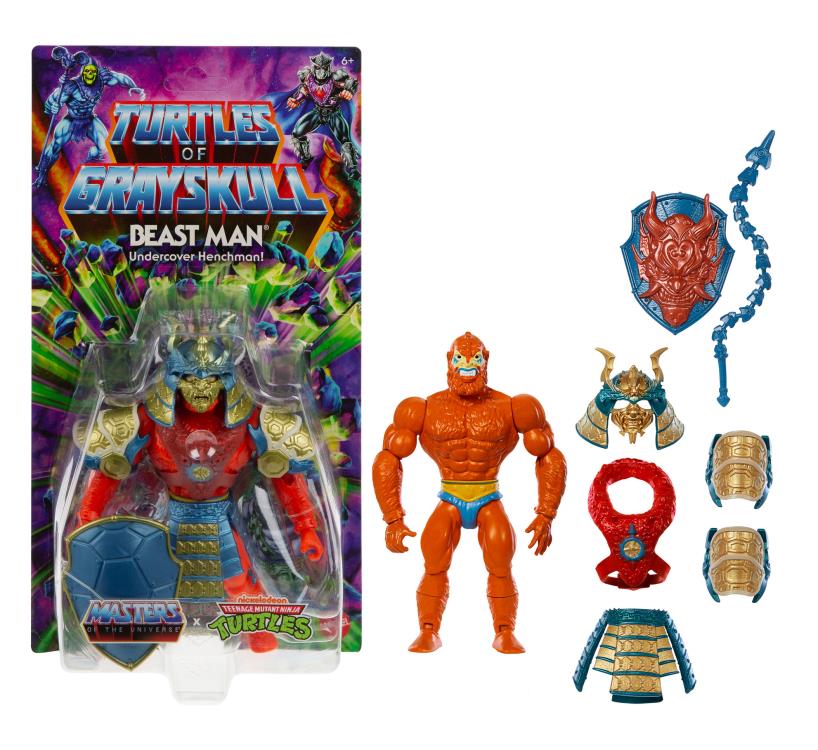 Masters of the Universe: Origins Turtles of Grayskull Beast Man (US Packaging) Gallery Image 9