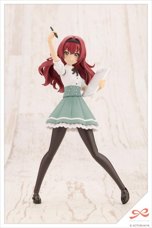 Sousai Shoujo Teien St. Iris Gakuen Girls' High School Summer Clothes Emma Koishikawa 1/10 Scale Model Kit Gallery Image 3