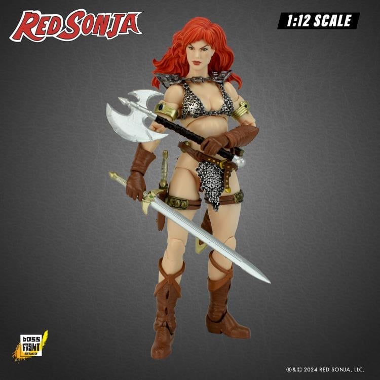 Red Sonja 50th Anniversary EPIC H.A.C.K.S. Red Sonja Action Figure Gallery Image 3
