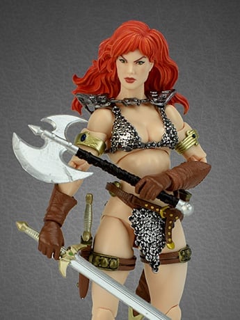 Red Sonja 50th Anniversary EPIC H.A.C.K.S. Red Sonja Action Figure Gallery Image 2