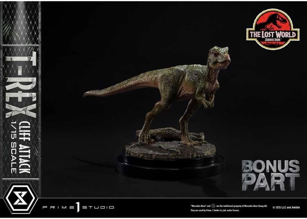 The Lost World: Jurassic Park Legacy Museum Collection T-Rex Cliff Attack (Bonus Ver.) 1/15 Scale Limited Edition Diorama Gallery Image 10
