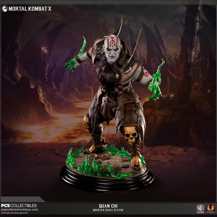 Mortal Kombat X Quan Chi 1/4 Scale Statue