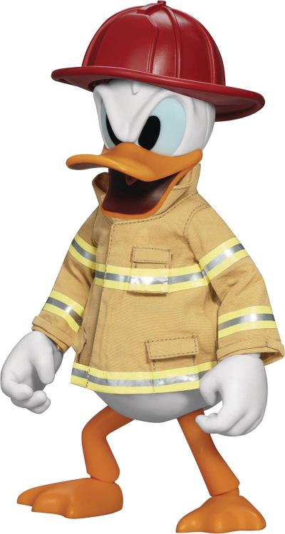 Mickey and Friends Dynamic 8ction Heroes DAH-104 Donald Duck (Fireman) Gallery Image 9