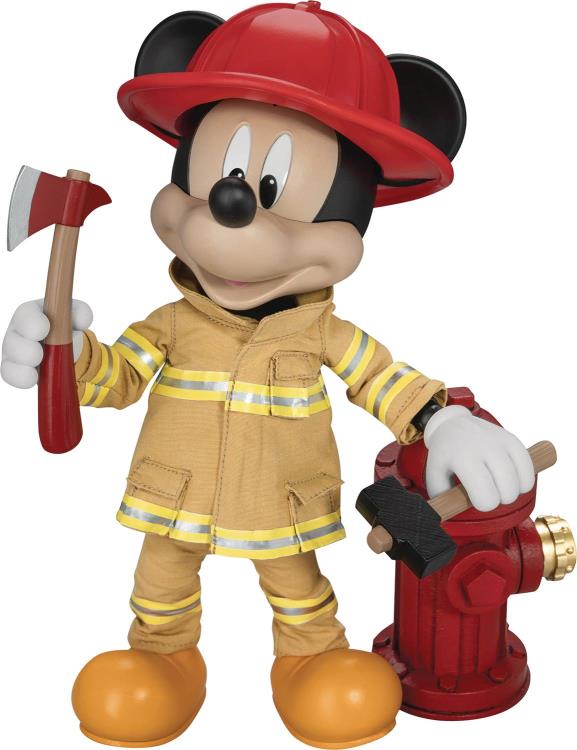 Mickey and Friends Dynamic 8ction Heroes DAH-103 Mickey Mouse (Fireman) Gallery Image 9