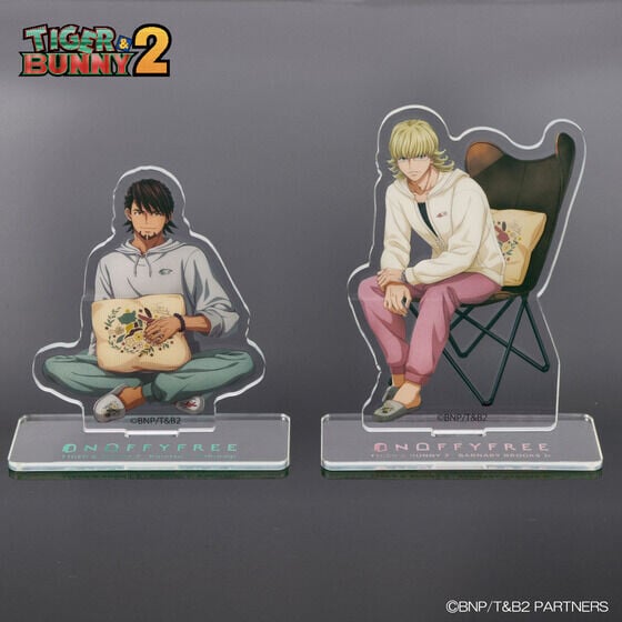 Tiger & Bunny 2 Onoffyfree Kaburagi. T. Kotetsu Newly Drawn Acrylic Stand Gallery Image 3