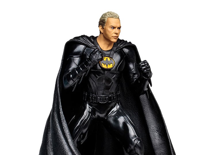 The Flash (2023) DC Multiverse Gold Label Batman Exclusive Statue Gallery Image 1