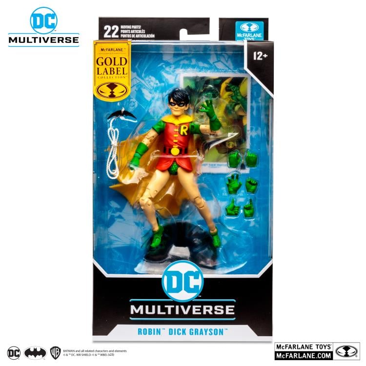 DC Rebirth DC Multiverse Gold Label Robin (Dick Grayson) Exclusive Action Figure Gallery Image 10