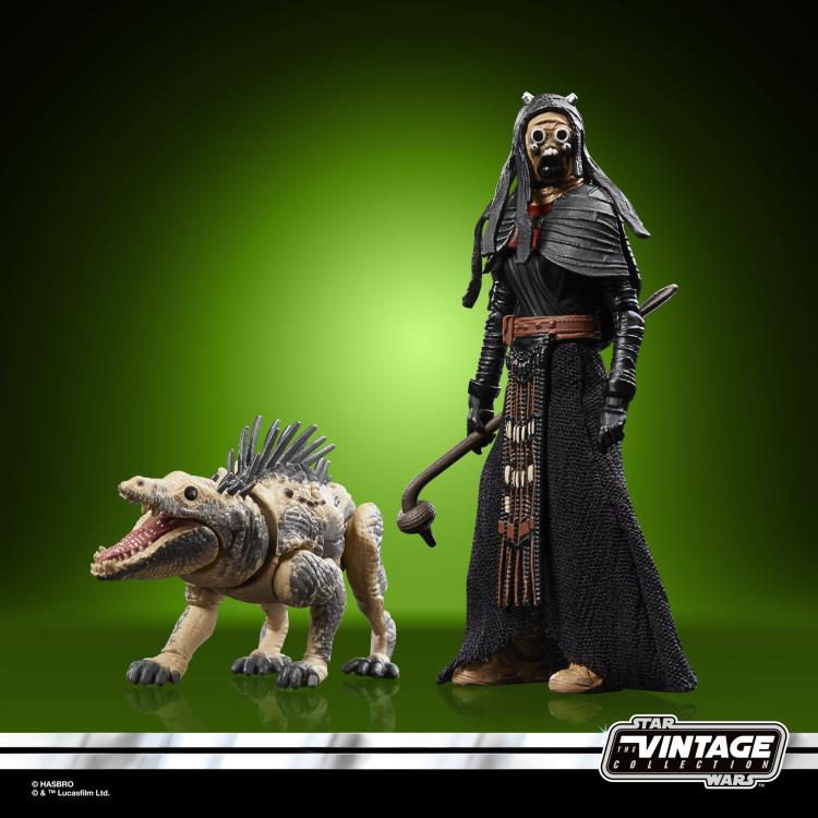 Star Wars: The Vintage Collection Tusken Warrior & Massiff (Book of Boba Fett) Exclusive Gallery Image 5