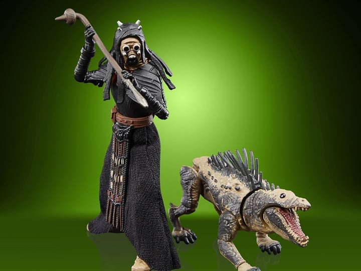 Star Wars: The Vintage Collection Tusken Warrior & Massiff (Book of Boba Fett) Exclusive Gallery Image 1