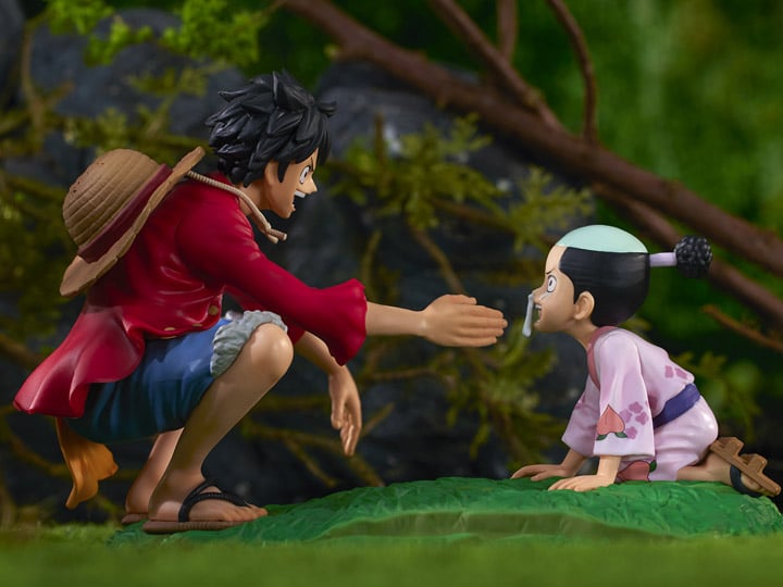 One Piece Ichibansho Revible Moment Monkey D. Luffy & Momonosuke (A New Dawn) Gallery Image 1