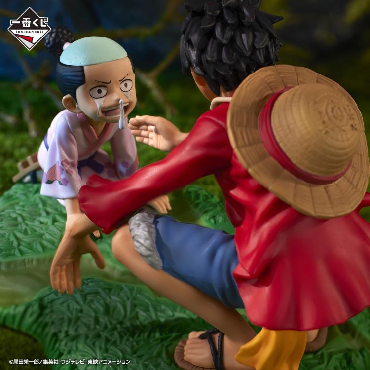 One Piece Ichibansho Revible Moment Monkey D. Luffy & Momonosuke (A New Dawn) Gallery Image 5