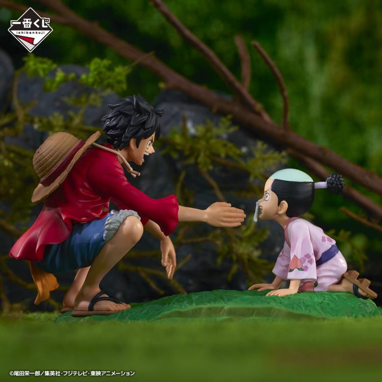 One Piece Ichibansho Revible Moment Monkey D. Luffy & Momonosuke (A New Dawn) Gallery Image 3
