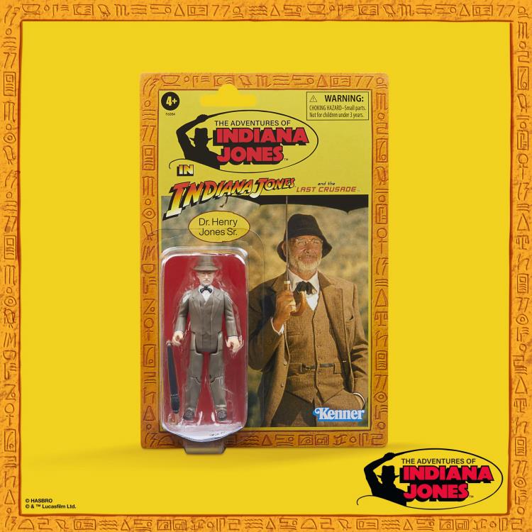The Adventures of Indiana Jones Retro Collection Dr. Henry Jones Sr. (Last Crusade) Exclusive Figure Gallery Image 6