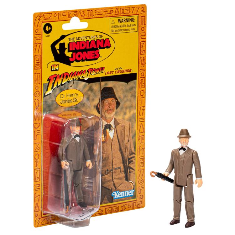 The Adventures of Indiana Jones Retro Collection Dr. Henry Jones Sr. (Last Crusade) Exclusive Figure Gallery Image 9