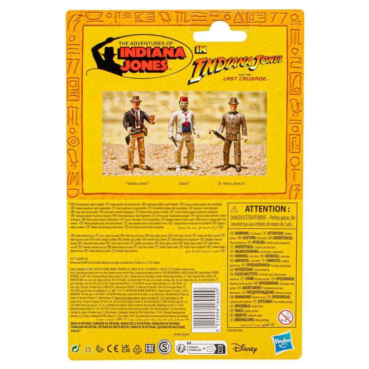 The Adventures of Indiana Jones Retro Collection Sallah (Last Crusade) Exclusive Figure Gallery Image 8