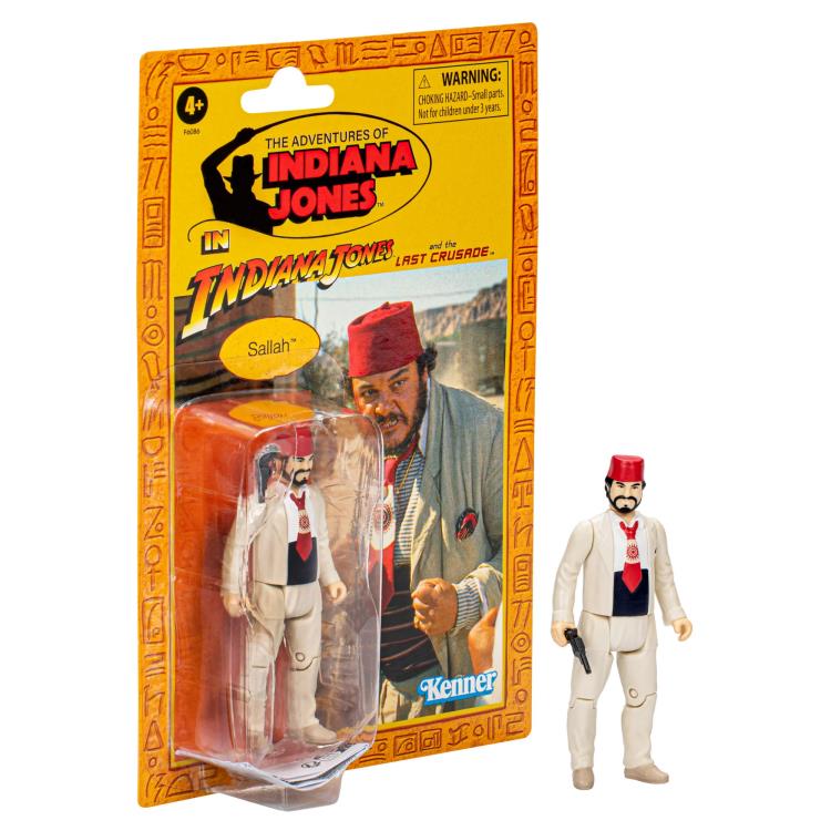 The Adventures of Indiana Jones Retro Collection Sallah (Last Crusade) Exclusive Figure Gallery Image 7