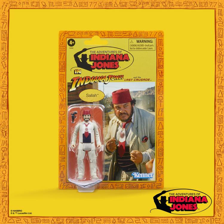 The Adventures of Indiana Jones Retro Collection Sallah (Last Crusade) Exclusive Figure Gallery Image 4