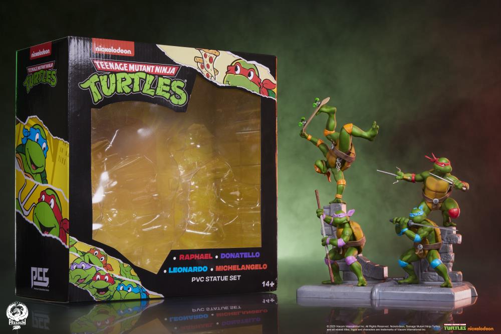 Teenage Mutant Ninja Turtles Mini Statue Four-Pack Gallery Image 19