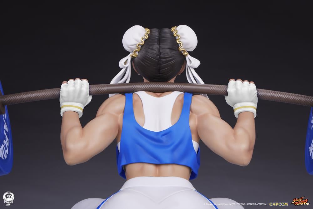 Street Fighter Premier Series Chun-Li (Powerlifting Classic Ver.) 1/4 Scale Statue Gallery Image 12