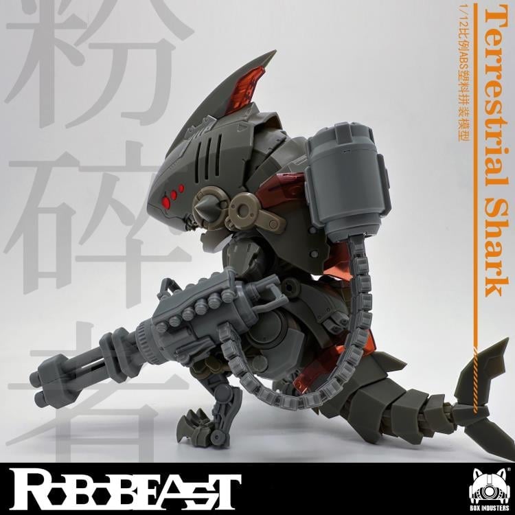 RoboBeast Terrestrial Shark 1/12 Scale Model Kit Gallery Image 5