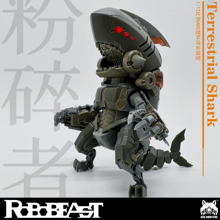 RoboBeast Terrestrial Shark 1/12 Scale Model Kit Gallery Image 8