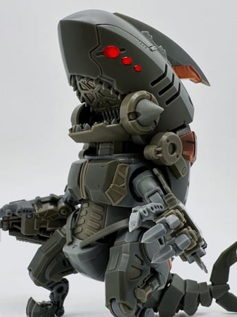 RoboBeast Terrestrial Shark 1/12 Scale Model Kit Gallery Image 2