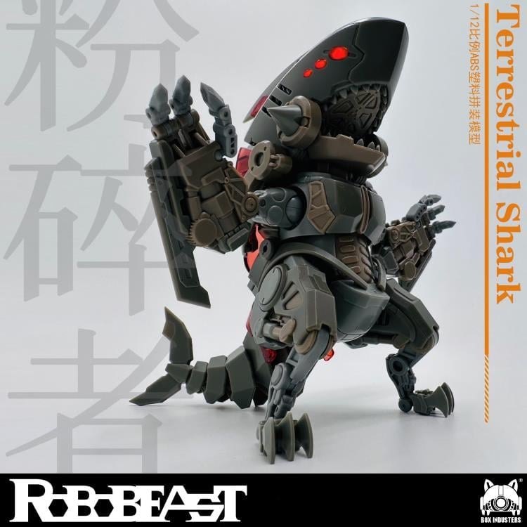 RoboBeast Terrestrial Shark 1/12 Scale Model Kit Gallery Image 3