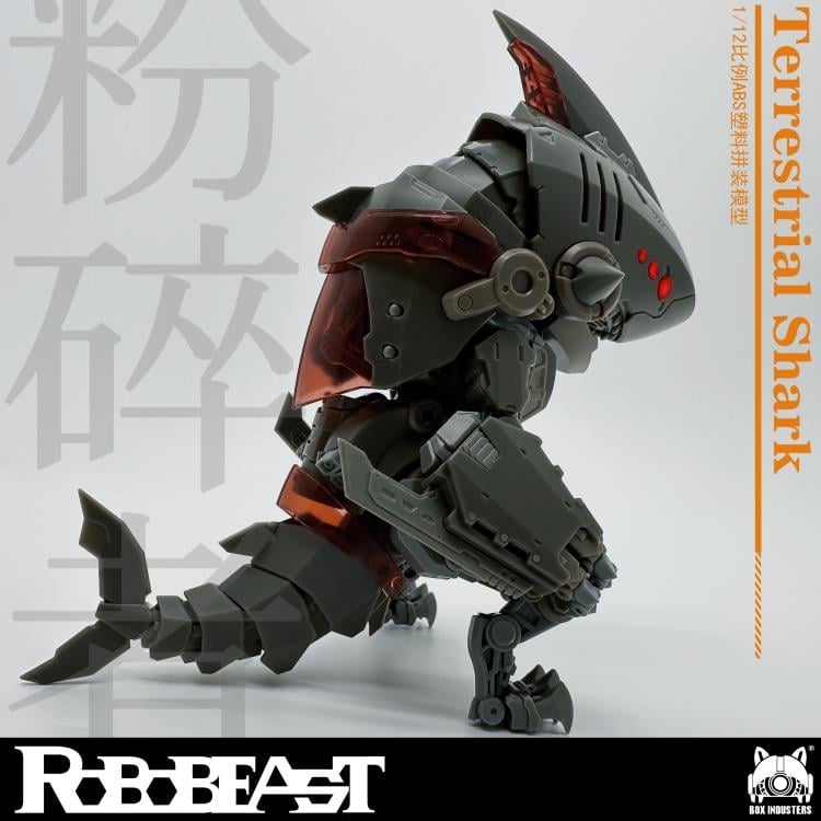 RoboBeast Terrestrial Shark 1/12 Scale Model Kit Gallery Image 7
