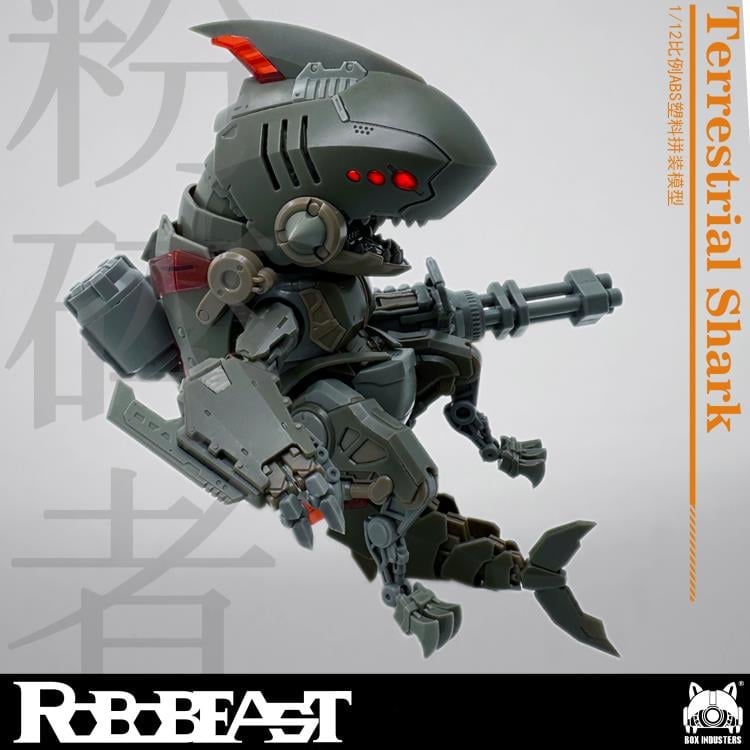 RoboBeast Terrestrial Shark 1/12 Scale Model Kit Gallery Image 9