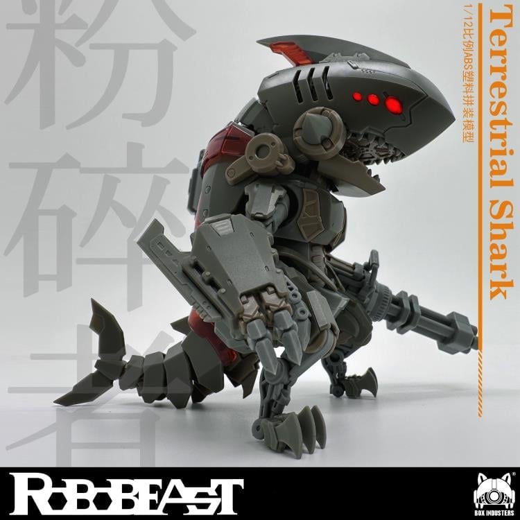 RoboBeast Terrestrial Shark 1/12 Scale Model Kit Gallery Image 4