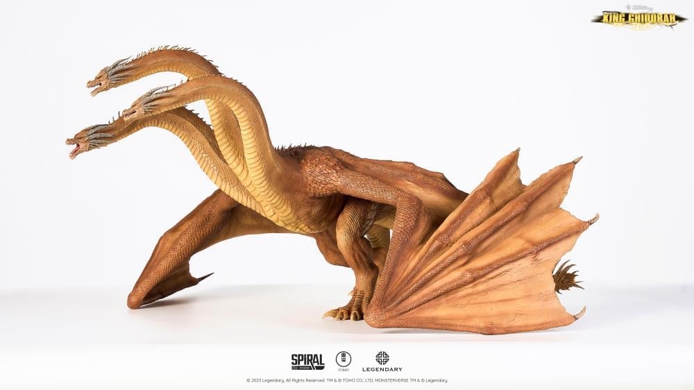 Godzilla: King of the Monsters Titans of the Monsterverse King Ghidorah Statue Gallery Image 11