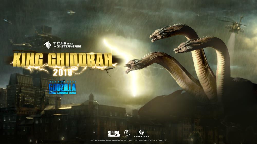 Godzilla: King of the Monsters Titans of the Monsterverse King Ghidorah Statue Gallery Image 26