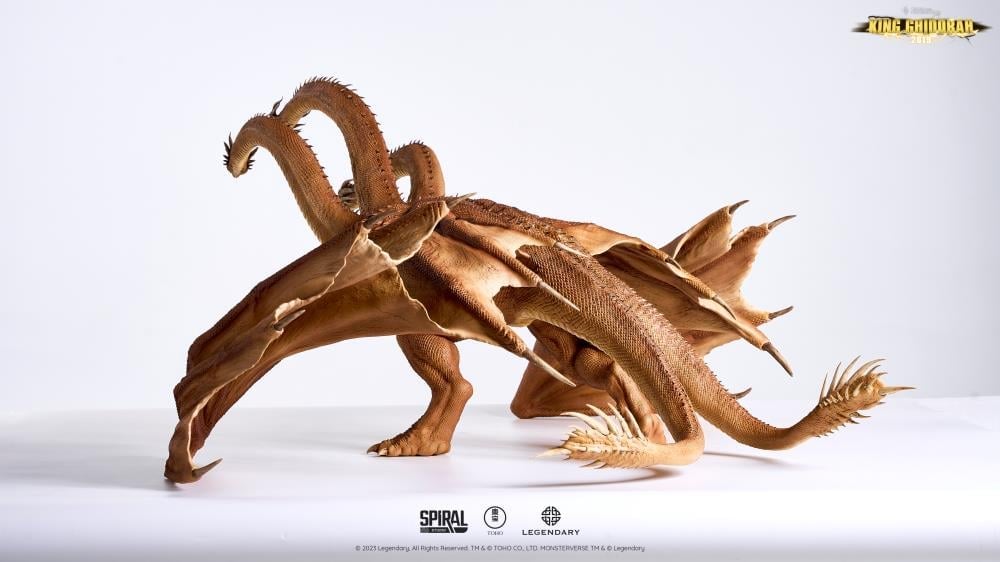 Godzilla: King of the Monsters Titans of the Monsterverse King Ghidorah Statue Gallery Image 9
