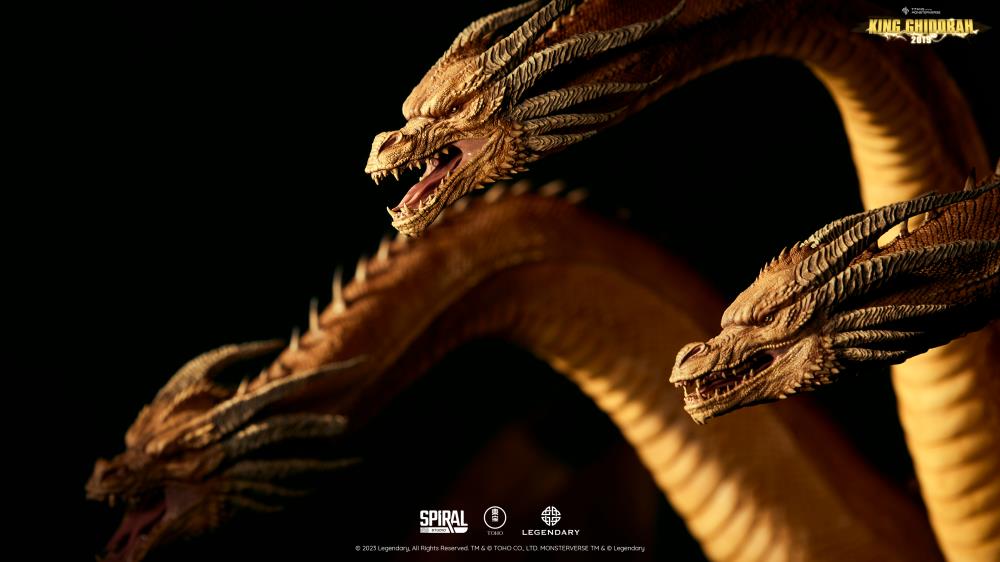 Godzilla: King of the Monsters Titans of the Monsterverse King Ghidorah Statue Gallery Image 29